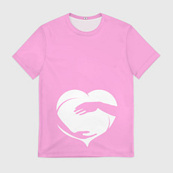 Футболка мужская Объятие, цвет: 3D-принт