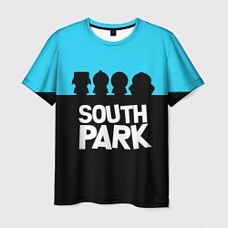 Футболка мужская Южный парк персонажи South Park, цвет: 3D-принт