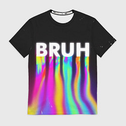 Футболка мужская BRUH Братан, цвет: 3D-принт