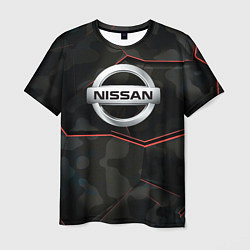 Футболка мужская Nissan xtrail, цвет: 3D-принт