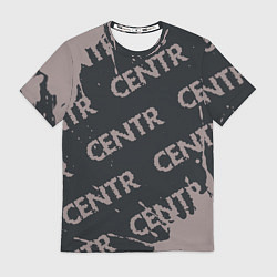 Футболка мужская CENTR Брызги, цвет: 3D-принт
