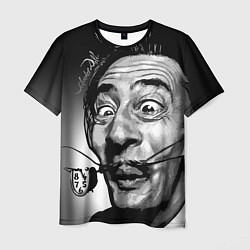 Футболка мужская Salvador Dali - grimace, цвет: 3D-принт