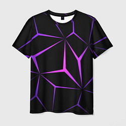 Футболка мужская НЕОНОВАЯ ГЕОМЕТРИЯ - NEON, цвет: 3D-принт