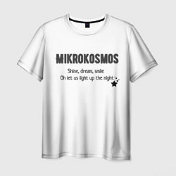 Футболка мужская Mikrokosmos, цвет: 3D-принт