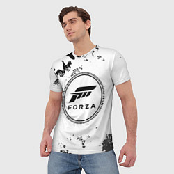 Футболка мужская FORZA HORIZON - Камуфляж, цвет: 3D-принт — фото 2