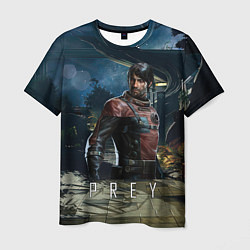 Футболка мужская Prey game Прэй, цвет: 3D-принт