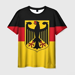 Футболка мужская Германия - Germany, цвет: 3D-принт