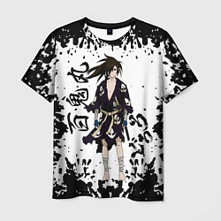 Футболка мужская Дороро Dororo, Хяккимару, цвет: 3D-принт