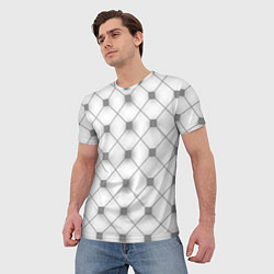 Футболка мужская Геометрия квадрат, цвет: 3D-принт — фото 2