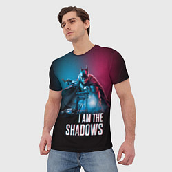 Футболка мужская I am the shadows, цвет: 3D-принт — фото 2
