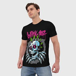 Футболка мужская Blink 182 Блинк 182, цвет: 3D-принт — фото 2