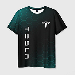 Футболка мужская ТЕСЛА TESLA, цвет: 3D-принт