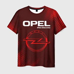 Футболка мужская OPEL Pro Racing - Абстракция, цвет: 3D-принт