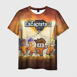 Футболка мужская The Escapists 2, цвет: 3D-принт