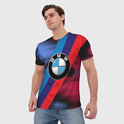 Футболка мужская BMW Luxury, цвет: 3D-принт — фото 2