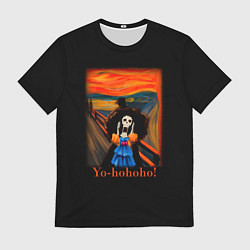 Футболка мужская Эдвард Мунк Крик Брука, цвет: 3D-принт