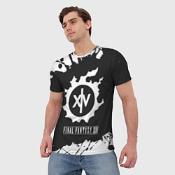Футболка мужская FINAL FANTASY XIV - МЕТЕОР Краска, цвет: 3D-принт — фото 2