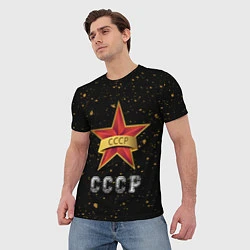 Футболка мужская СССР Краска, цвет: 3D-принт — фото 2