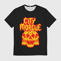 Футболка мужская ZillaKami x SosMula City Morgue Черепа, цвет: 3D-принт