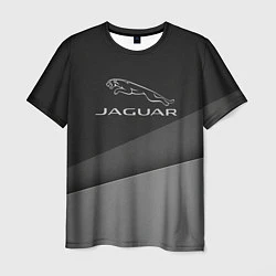 Футболка мужская JAGUR оттенки серого, цвет: 3D-принт