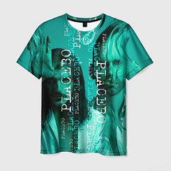 Футболка мужская Placebo - turquoise, цвет: 3D-принт