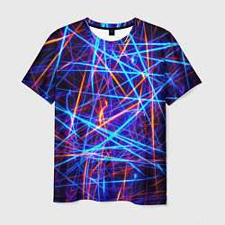 Футболка мужская Neon pattern Fashion 2055, цвет: 3D-принт