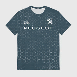 Футболка мужская ПЕЖО Est 1810 Графика, цвет: 3D-принт