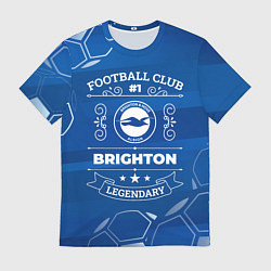 Футболка мужская Brighton FC 1, цвет: 3D-принт