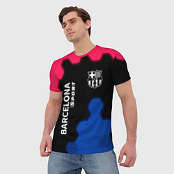 Футболка мужская BARCELONA Sport - Графика, цвет: 3D-принт — фото 2