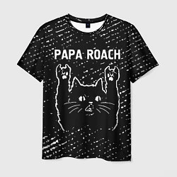 Футболка мужская Papa Roach Rock Cat, цвет: 3D-принт