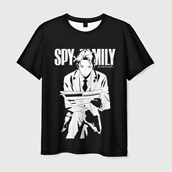 Футболка мужская SPY X FAMILY СЕМЬЯ ШПИОНА ЛОЙД, цвет: 3D-принт