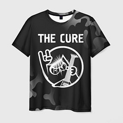 Футболка мужская The Cure КОТ Камуфляж, цвет: 3D-принт