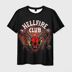 Футболка мужская Hellfire club, цвет: 3D-принт