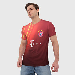Футболка мужская Bayern munchen T, цвет: 3D-принт — фото 2