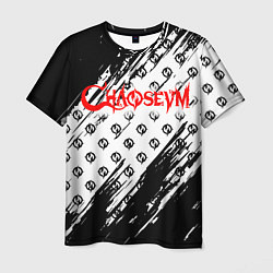 Футболка мужская Chaoseum Pattern Logo, цвет: 3D-принт