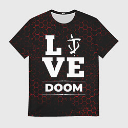 Футболка мужская Doom Love Классика, цвет: 3D-принт