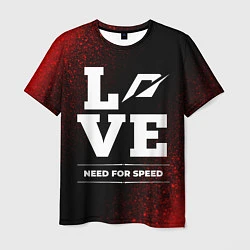 Футболка мужская Need for Speed Love Классика, цвет: 3D-принт