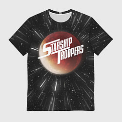 Футболка мужская Starship Troopers Warp Logo, цвет: 3D-принт