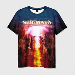 Футболка мужская Stigmata альбом, цвет: 3D-принт