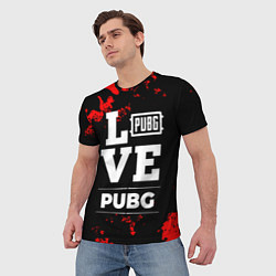 Футболка мужская PUBG Love Классика, цвет: 3D-принт — фото 2