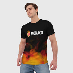 Футболка мужская Monaco монако туман, цвет: 3D-принт — фото 2