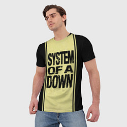 Футболка мужская System of a Down: 5 Album Bundle, цвет: 3D-принт — фото 2