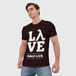 Футболка мужская Half-Life Love Классика, цвет: 3D-принт — фото 2