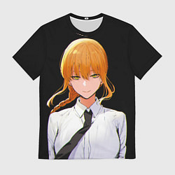 Футболка мужская МАКИМА Человек бензопила аниме, цвет: 3D-принт