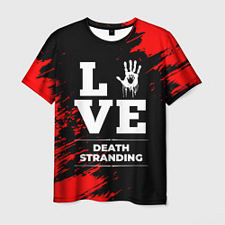 Футболка мужская Death Stranding Love Классика, цвет: 3D-принт