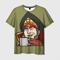 Футболка мужская Ciaphas Cain Mug 3D, цвет: 3D-принт