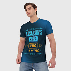 Футболка мужская Игра Assassins Creed: PRO Gaming, цвет: 3D-принт — фото 2