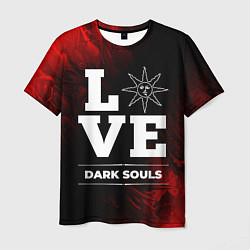 Футболка мужская Dark Souls Love Классика, цвет: 3D-принт