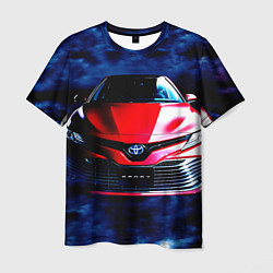 Футболка мужская Тойота Камри, цвет: 3D-принт