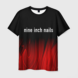 Футболка мужская Nine Inch Nails Red Plasma, цвет: 3D-принт